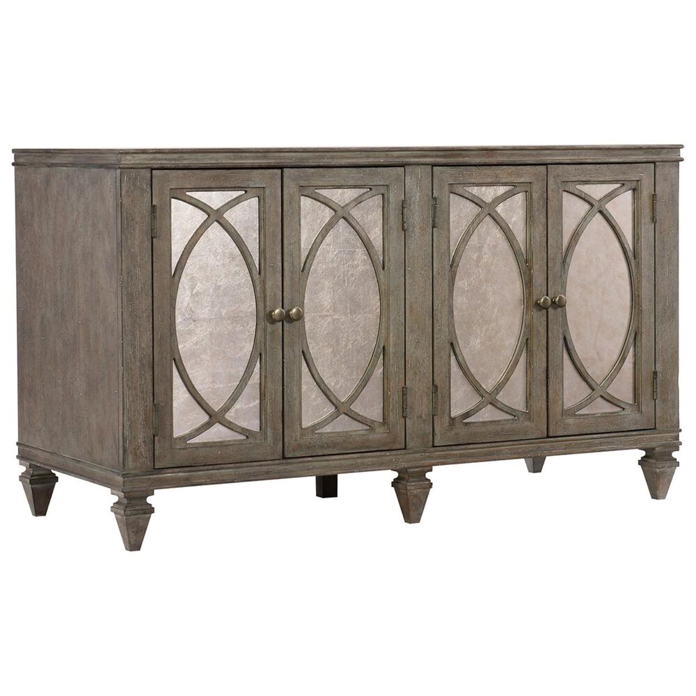 Hooker Furniture Rustic Glam Credenza in Light Wood, , large