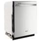 Whirlpool 24" Built-In Dishwasher with AI Intelligent Wash and Tall Top Rack in Fingerprint Resistant Stainless Steel, , large