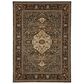 Karastan Spice Market 90661-09097 8" x 11" Charcoal Area Rug, , large