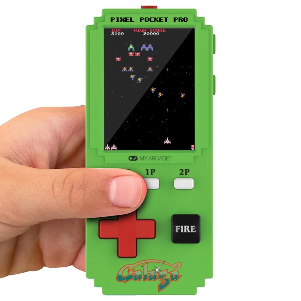My Arcade Galaga Pixel Pocket Pro Handheld System in Multicolor, , large