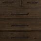 Hawthorne Furniture Norwich 5 Drawer Chest in Dark Rustic Oak, , large