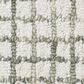 L&R Resources Criss Cross Silver and Ivory 5" x 7"9" Area Rug, , large