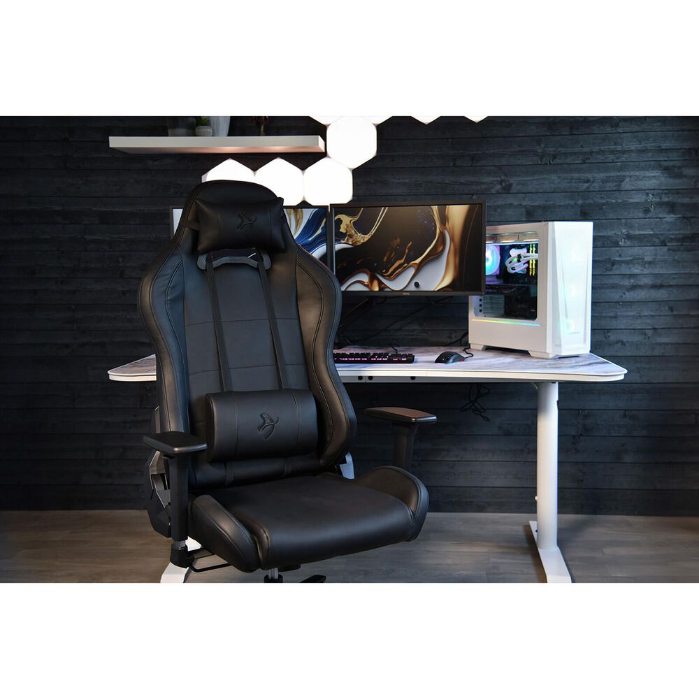 Arozzi Torretta 2023 Edition Soft PU Gaming Chair in Pure Black, , large