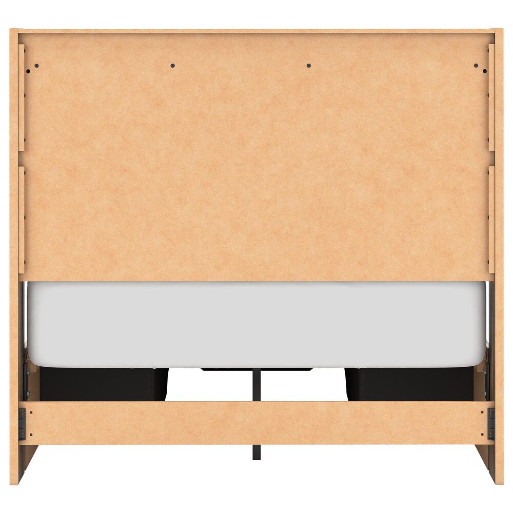 Ashley Elbrim Full Storage Bed in Weathered Brown, , large