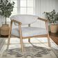 Blue River Autumn Accent Chair in Pebbled Vanilla, , large