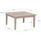 Linon Home Decor Teagon Square Coffee Table in Natural, , large