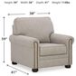 Ashley Gaelon Accent Chair in Dune, , large