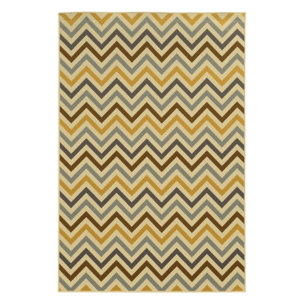 Oriental Weavers Riviera 4593A 1"9" x 3"9" Multi Scatter Rug, , large