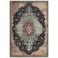 Safavieh Monaco MNC249Z-3 3" x 5" Black/Blue Area Rug, , large