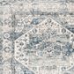 Safavieh Oregon 6"7" Square Ivory and Blue Area Rug, , large