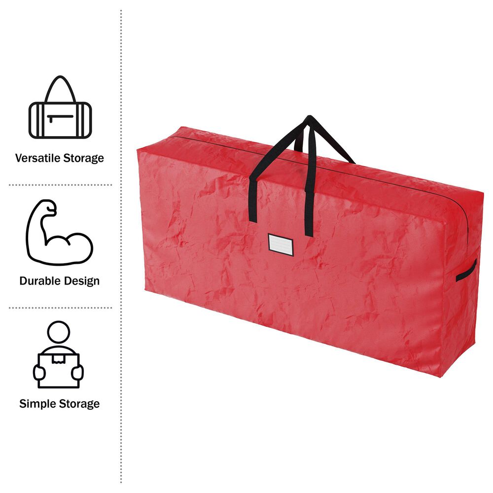 Timberlake Christmas Tree Storage Bag in Red &#40;Set of 2&#41;, , large
