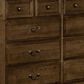 Viceray Collections Timber Creek 8 Drawer Bureau in Rustic Cherry, , large