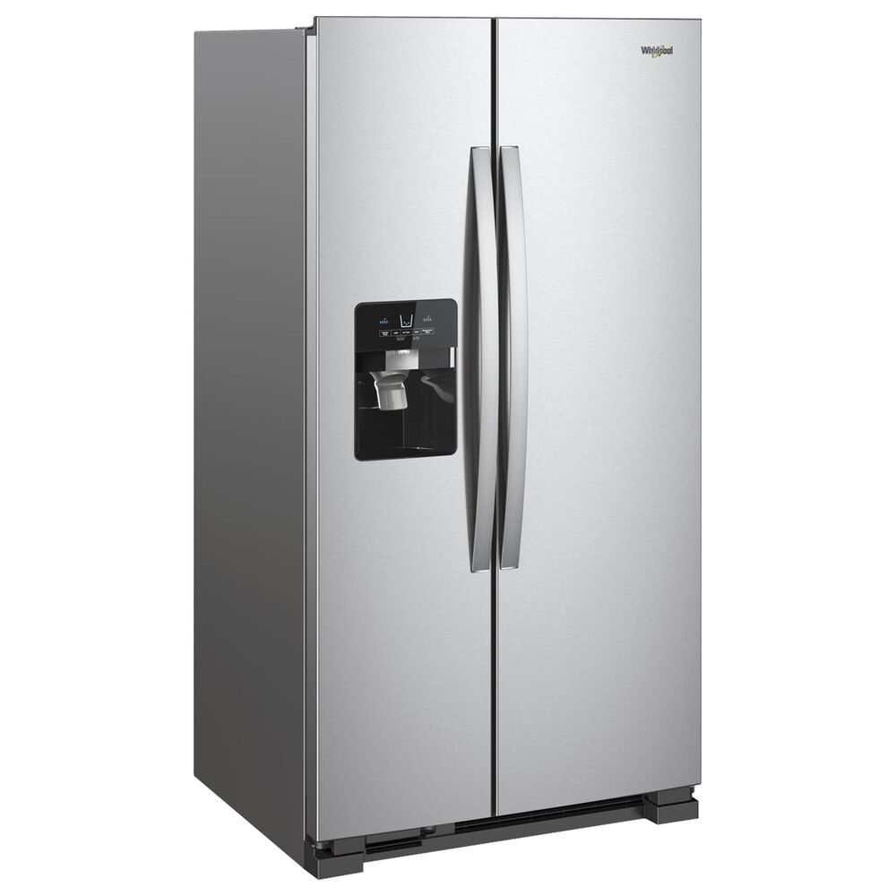 Whirlpool 21 Cu. Ft. Side by Side Refrigerator in Stainless Steel, , large