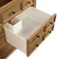 James Martin Malibu 72" Double Bathroom Vanity in Amber Birch with 3 cm Ethereal Noctis Quartz Top and Rectangular Sinks, , large