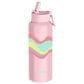 Hurley 32 Oz Oasis Zen Bottle with Straw Cap in Pink Wave, , large