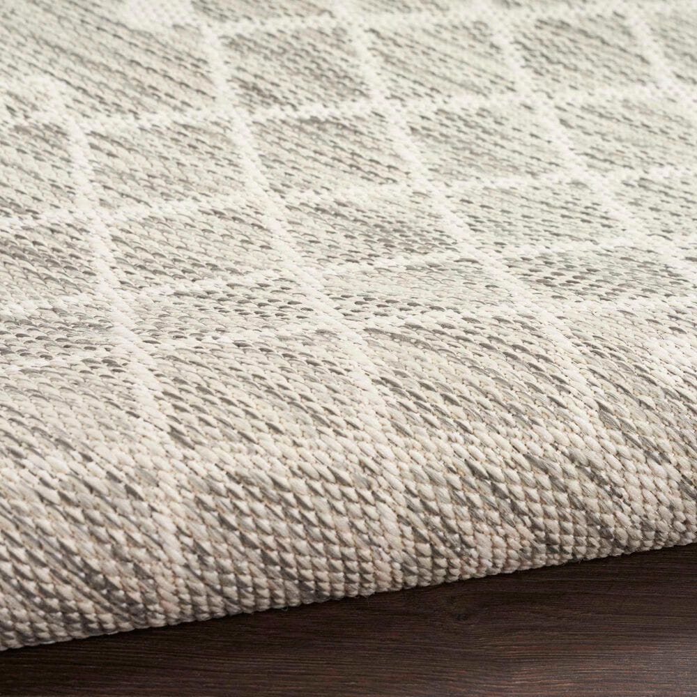 Nourison Positano Southwestern Light Grey 2&#39; x 6&#39; Indoor/Outdoor Runner, , large