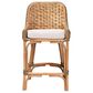 Baxton Studio Kyle Counter Stool in Natural Brown, , large