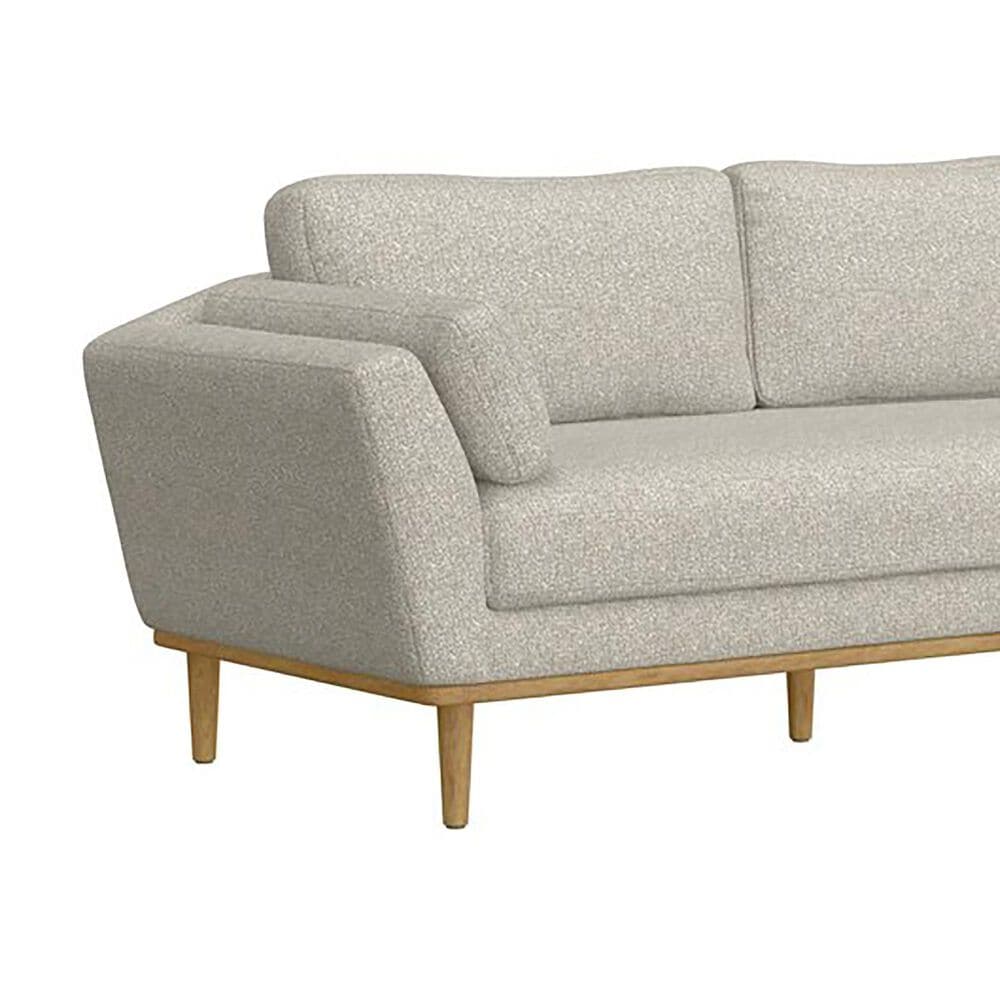Golden Wave Furniture Reverie Stationary Sofa and Loveseat Set in Grey, , large