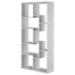 Furniture of America Zayas 12-Shelf Bookcase in White, , large