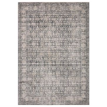 Amber Lewis x Loloi Alie 9"6" x 13"1" Charcoal and Dove Area Rug, , large