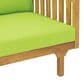Hearth and Haven Claremont Outdoor Sofa Daybed in Green, , large