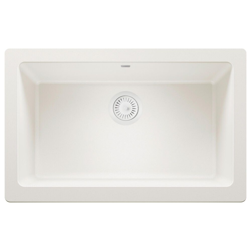 Blanco Metal Waste Flange in White, , large