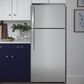 GE Appliances 16.6 Cu. Ft. Top Freezer Refrigerator Energy Star in Stainless Steel, , large