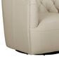 Italiano Furniture Cambria Mira Swivel Chair in Taupe (Set of 2), , large