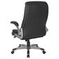 Valor Living Executive Chair with Black Upholstery in Titanium, , large