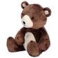 Lambs and Ivy Sleepytime Bear Plush Stuffed Animal Toy - Buster in Brown and White, , large