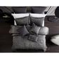 Hallmart Collectibles Dexton 9-Piece Queen Comforter Set in Tan and Black, , large
