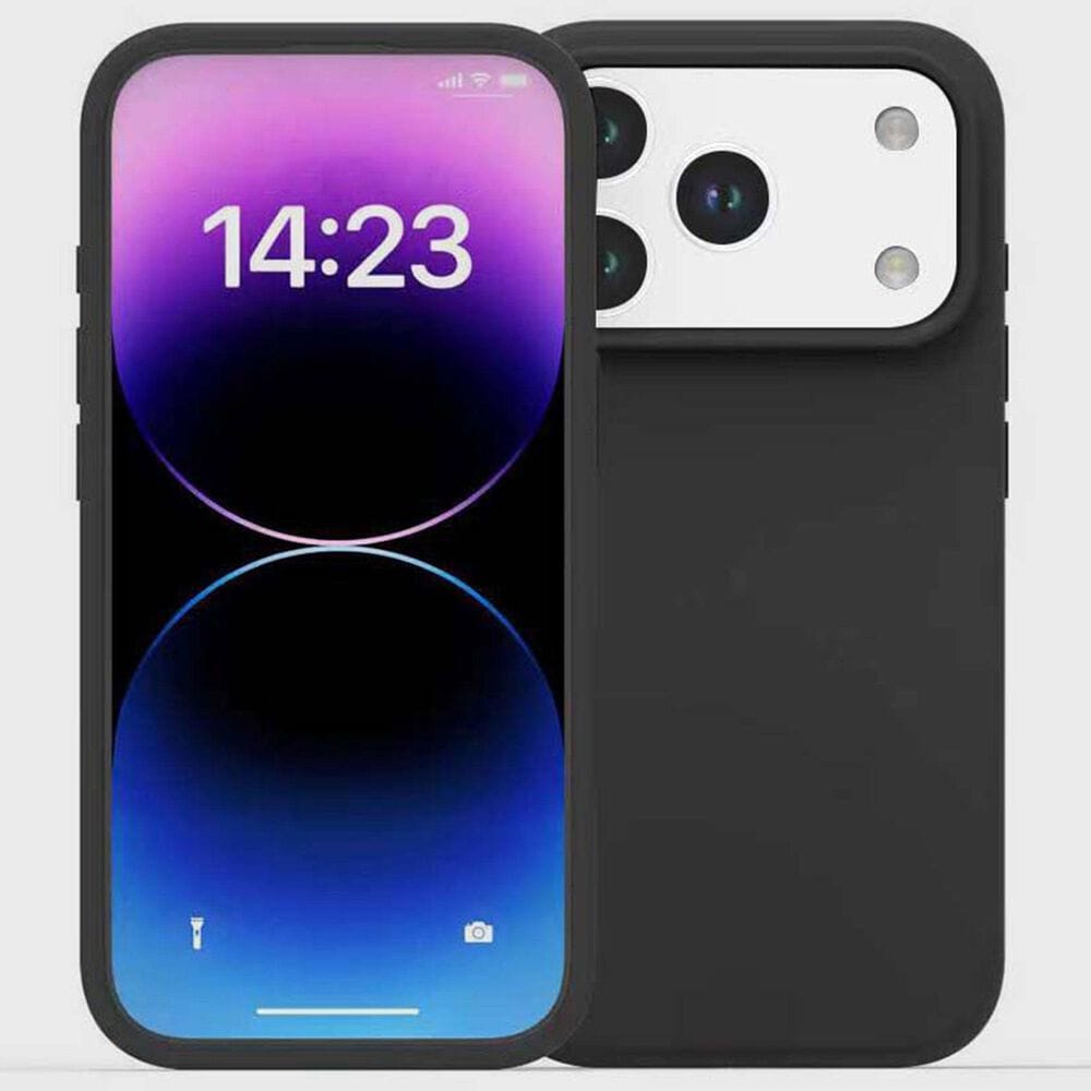 The Mighty Mount Liquid Silicone Case with MagSafe for iPhone 17 Pro in Black, , large