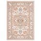 Safavieh Cabana CBN680B 4"5" x 6"5" Beige and Orange Indoor/Outdoor Area Performance Rug, , large