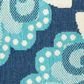 Oriental Weavers Meridian 2206B 2"3" x 7"6" Blue Runner, , large
