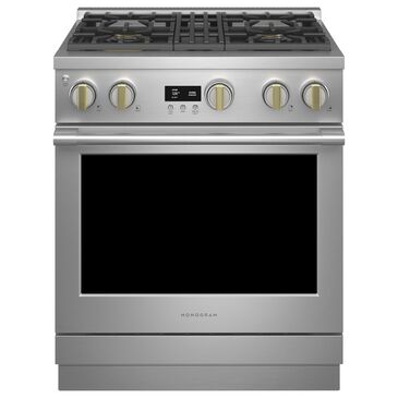 Monogram 30" All Gas Professional Range with 4 Burners in Stainless Steel, , large