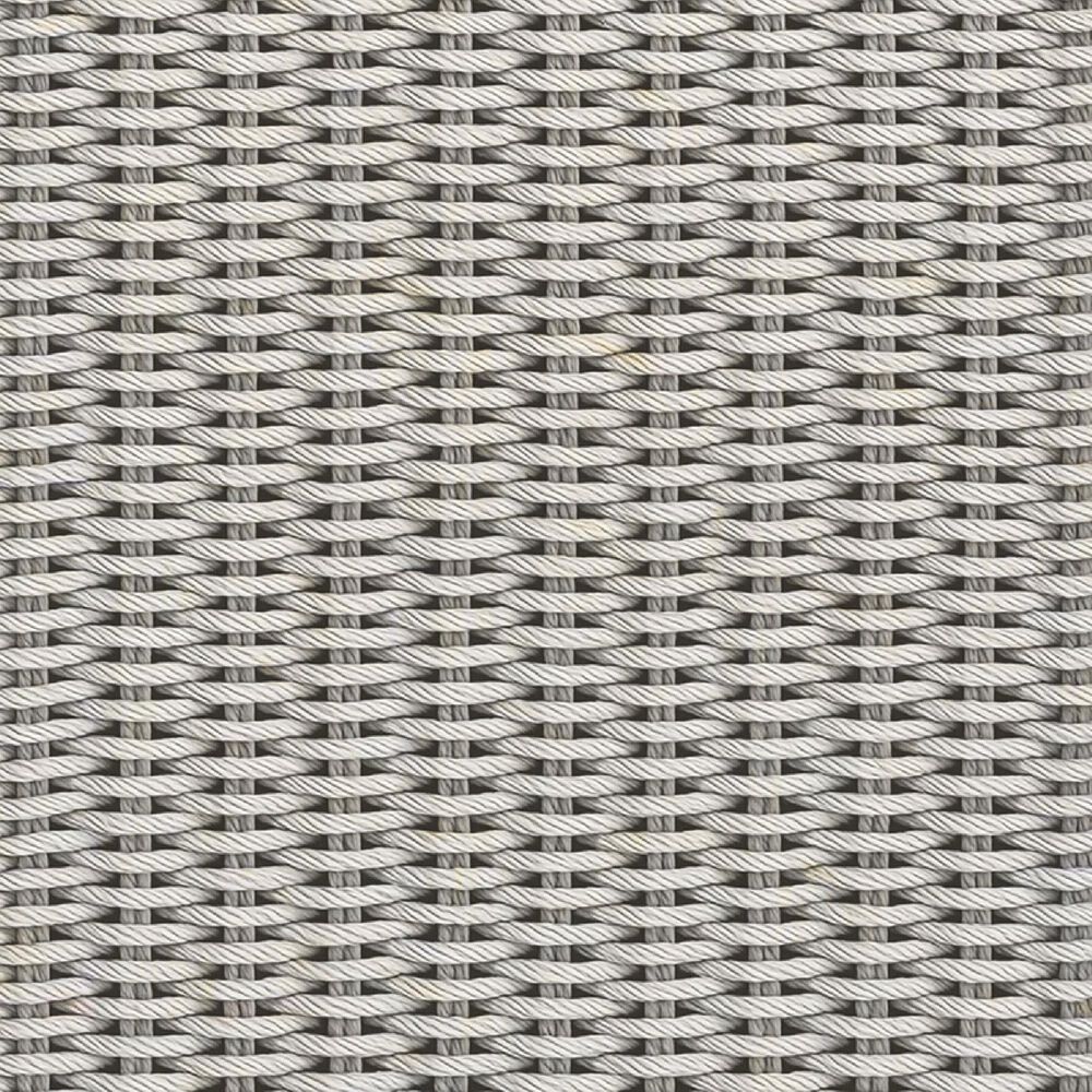 Ebel Outdoor Furniture Cloud Small Patio Pouf in Pearl, , large