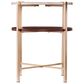 Southern Enterprises Ardmillan End Table in Brass/Tobacco/White, , large