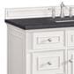 James Martin Vanities Lorelai 48" Single Vanity in Bright White with 3 cm Charcoal Soapstone Quartz Top, , large