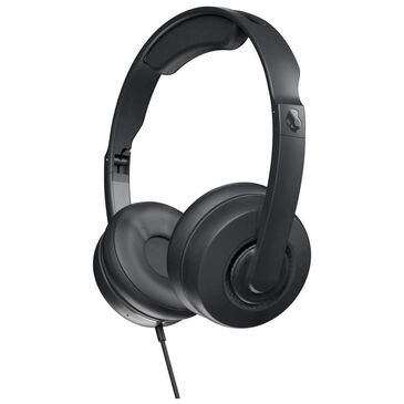 Skullcandy Cassette Junior Volume-Limited Wired Headphones in Black, , large