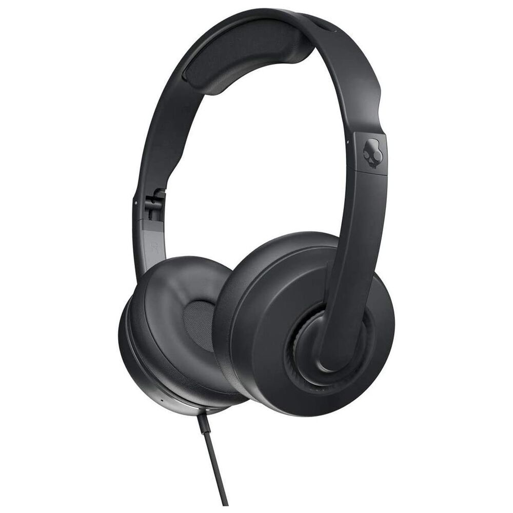 Skullcandy Cassette Junior Volume-Limited Wired Headphones in Black, , large