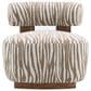Furniture of America Orynt Accent Chair in Beige, , large