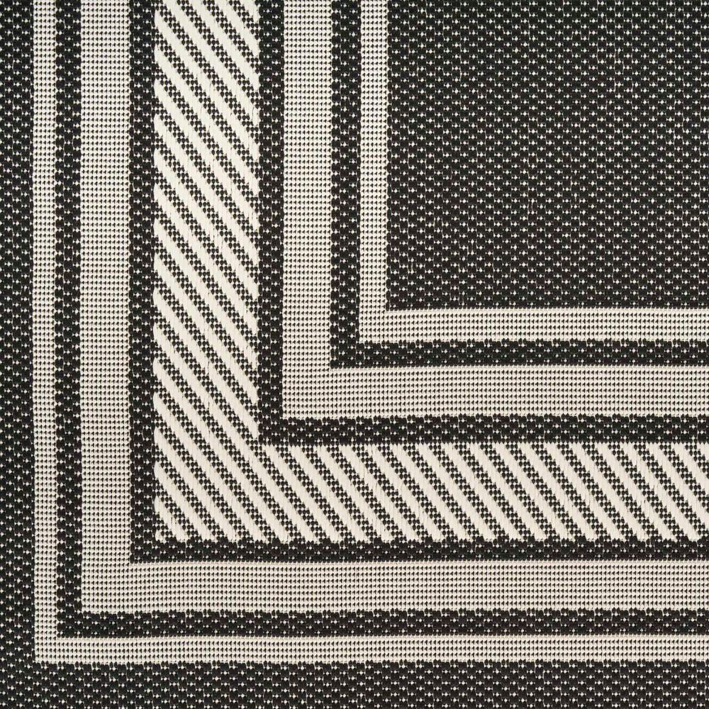 Nourison Horizon HOZ03 Black 10&#39; x 14&#39; Indoor/Outdoor Area Rug, , large