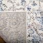 Safavieh Madison MAD603K 8" x 10" Turquoise and Ivory Area Rug, , large