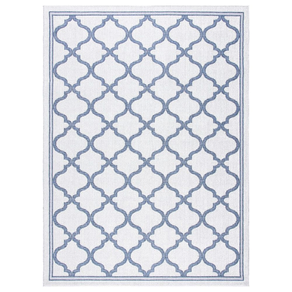Safavieh Bermuda 9" x 12" Ivory and Charcoal Indoor/Outdoor Area Performance Rug, , large