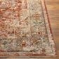 Surya Aspendos APS-2322 10" x 13"11" Rust, Teal, Mustard, Black, Medium Gray, Charcoal and Light Beige Area Rug, , large