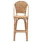 Baxton Studio Neola Bar Stool in Natural Brown, , large