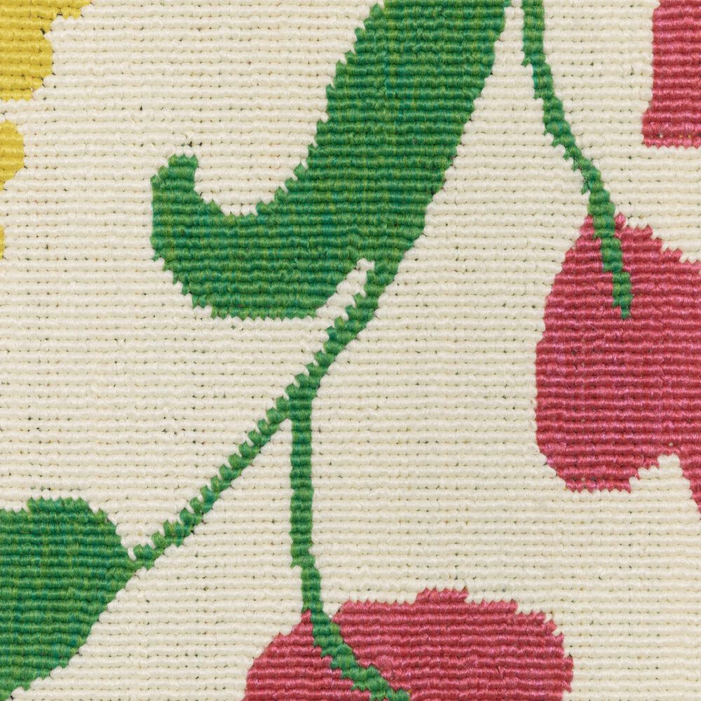 Oriental Weavers Havana HAV10 Ivory and Multicolor 3'3" x 5' Indoor/Outdoor Area Rug, , large