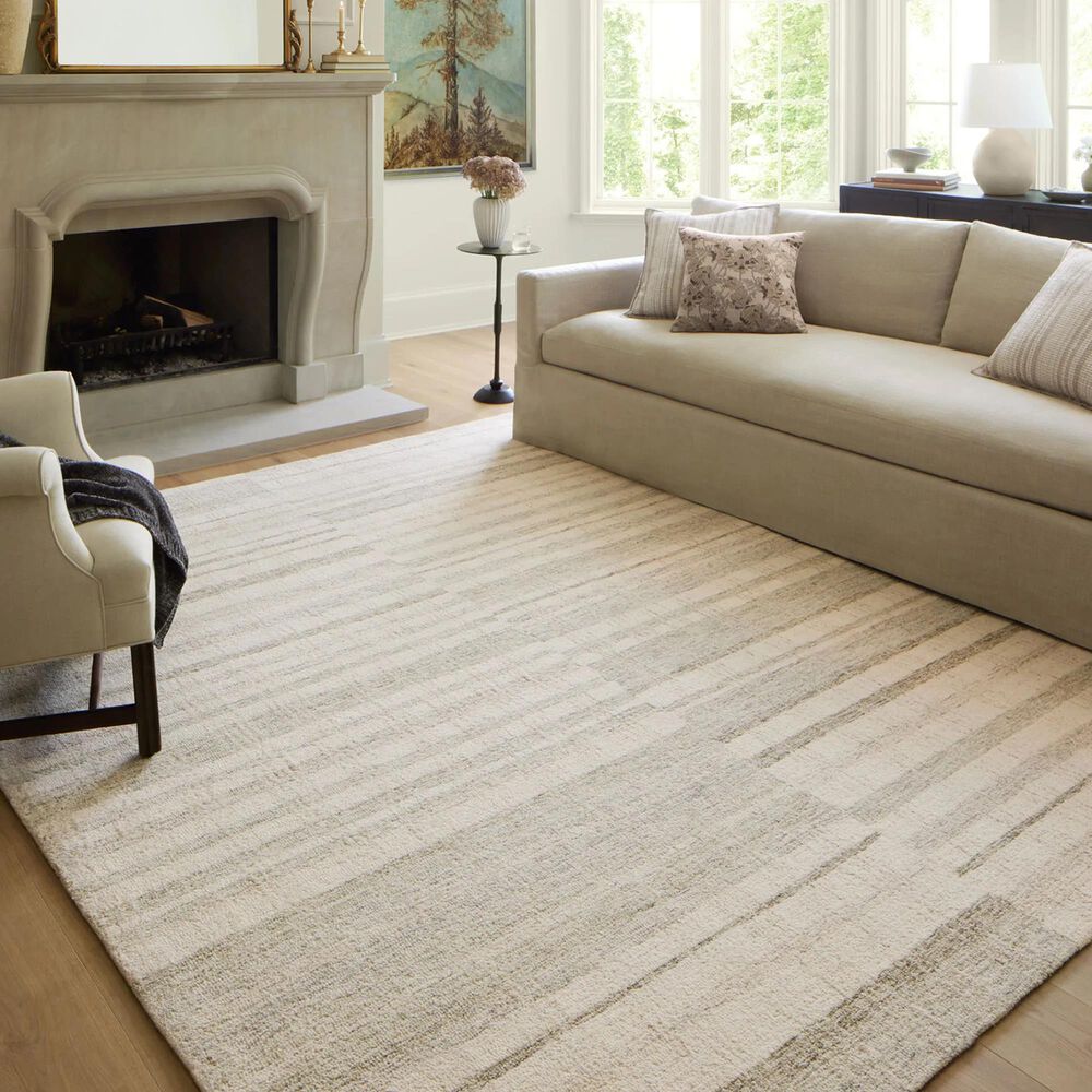 Chris Loves Julia x Loloi Chris 5&#39; x 7&#39;6&quot; Natural and Sage Area Rug, , large