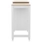 HOMLUX 75" Kitchen Island with Extendable Dining Table in White, , large