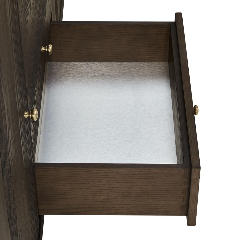 James Martin Vanities Gracyn 72" Double Bathroom Vanity in Sable with 3 cm Victorian Silver Quartz Top, Rectangular Sinks and FreePower Wireless Charger, , large